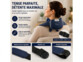 Appareil de massage 3D chauffant rechargeable pour nuque
