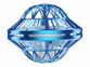 Balle volante OVNI LED RVB de face