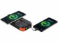 Batterie externe solaire et dynamo 20.000 mAh PB-830 avec câbles et charge induction Qi