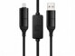 Câble bloqueur de données USB-A/C vers USB-C/Lightning 1,2 m