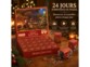 Calendrier de l'Avent puzzle "Maison du Père Noël" – 1008 pièces