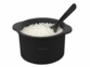 Cuiseur à riz 2,5 L pour micro-ondes avec riz cuit