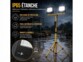 Double projecteur de chantier télescopique LED 9000 lm