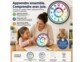 Horloge murale analogique éducative Ø 30 cm pour enfant