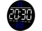 Horloge murale numérique télécommandée Ø 25,6 cm