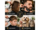 Kit avec ciseaux de coiffure