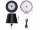 Lampe pour bouteille rechargeable avec LED RVBB et dimensions en mm