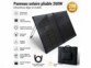 Panneau solaire pliable 200 W avec câble multifonction