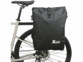 Sacoche vélo étanche 25 Lfixée aur porte-bagages d'un vélo
