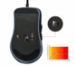 Souris USB 2400 dpi chauffante avec interrupteur