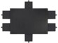 Tapis de puzzle pour 1000 pièces, coloris anthracite