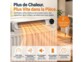 Ventilateur de radiateur rechargeable