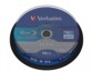 10 Blu Ray DL Type LTH - 50 Go spindle Verbatim. Capacité : 50Go (2 x 25 Go)