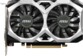 GPU Nvidia MSI GeForce GTX 1650 D6 Ventus avec connecteur d'alimentation PCI-Express 3.0 et système de refroidissement actif par double ventilateur et dissipateur thermique