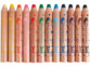 12 crayons de couleur aquarelle