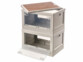 2 boîtes de rangement pliables 55 L avec couvercle AB-110