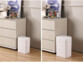2 poubelles de bureau capteur de mouvement 12 L / 16 L