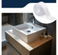 bande d'étanchéité salle de bain 28 mm x 4 m transparent