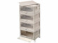Pack de 2 boîtes de rangement AB-130 avec 4 roulettes