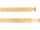 séparateur de tiroir en bambou extensible 45,2 à 52,3 cm