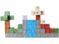 Blocs de construction magnétiques design pixels - 108 pièces
