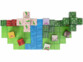 Blocs de construction magnétiques design pixels - 108 pièces