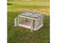 Boîte de rangement pliable à roulettes 85 L