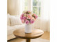 composition florale artificielle roses pivoines hortensia