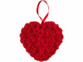 coeur décoratif 20 cm en roses artificielles