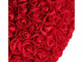 coeur décoratif 20 cm en roses artificielles