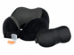 Coussin cervical à mémoire de forme avec masque de sommeil et bouchons d’oreille