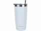 mug isotherme double paroi 600 ml - blanc