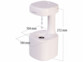Humidificateur d'air LED à ultrasons antigravité