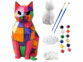 Lampe LED chat à peindre avec kit peinture