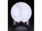 Lampe lune rechargeable à peindre avec kit peinture