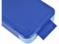 Lunchbox 1300 ml avec 5 compartiments bleu zoom sur clip de fermeture