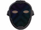 Masque de déguisement 698 LED avec commande gestuelle