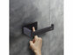 Porte rouleau de papier toilette autocollant