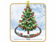 train électrique à piles pour sapin de noël