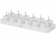 12 bougies chauffe-plat LED rechargeables et télécommandées