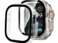 2 coques protection d’écran en verre trempé pour Apple Watch Series 1/2 49 mm