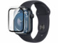 protection d’écran verre trempé pour Apple Watch Series 7/8 45 mm