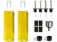 2 distributeurs pour huile et vinaigre 500 ml en verre