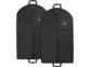 2 housses pliables pour vêtements - 100 x 60 cm vues de face