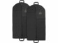 2 housses pliables pour vêtements - 120 x 60 cm vues de face