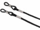 cordon de maintien pour lunettes vue zoomée sur le sytème de fixation
