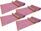 4 Tapis de yoga et de gymnastique double face en jute 183 x 61 cm