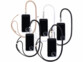 5 cordons tour de cou pour smartphone différents coloris