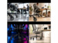 roulettes simples Ø 63 mm pour chaise de bureau dans différents envirronnements