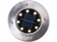 lampe solaire de sol étanche LED blanc chaud